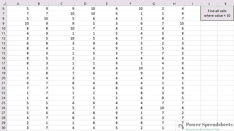 Example: Find next appearance or find all appearances with VBA macros