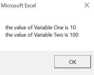 Vba variable scope